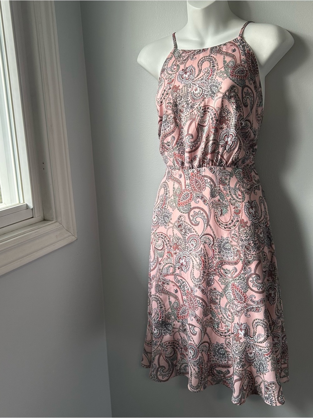 Collective Concepts Pink Paisley Dress
